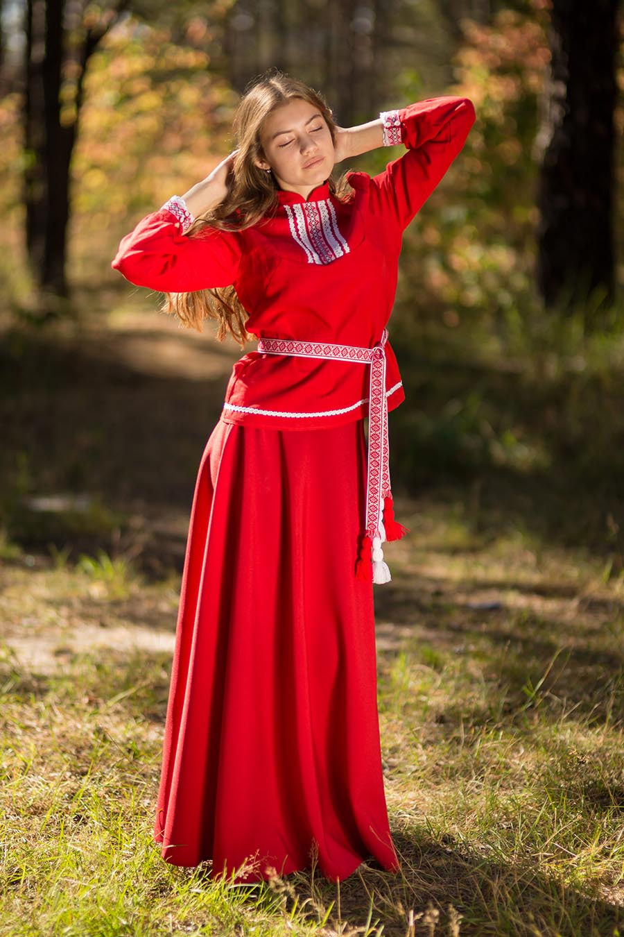 Underwear Women in Slavic costumes in Urmia