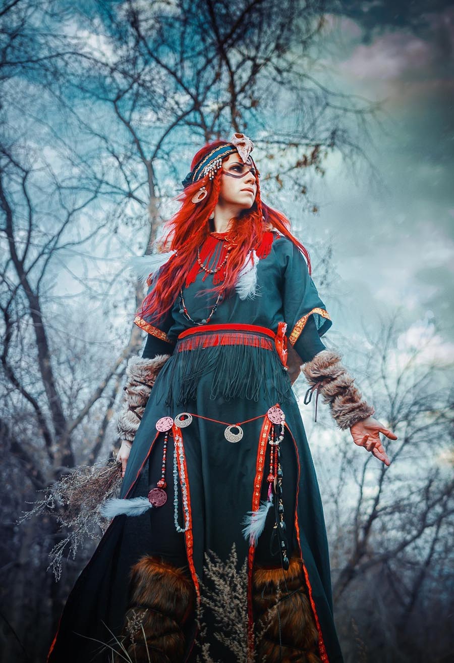 Girls in Slavic costumes underwear in Urmia