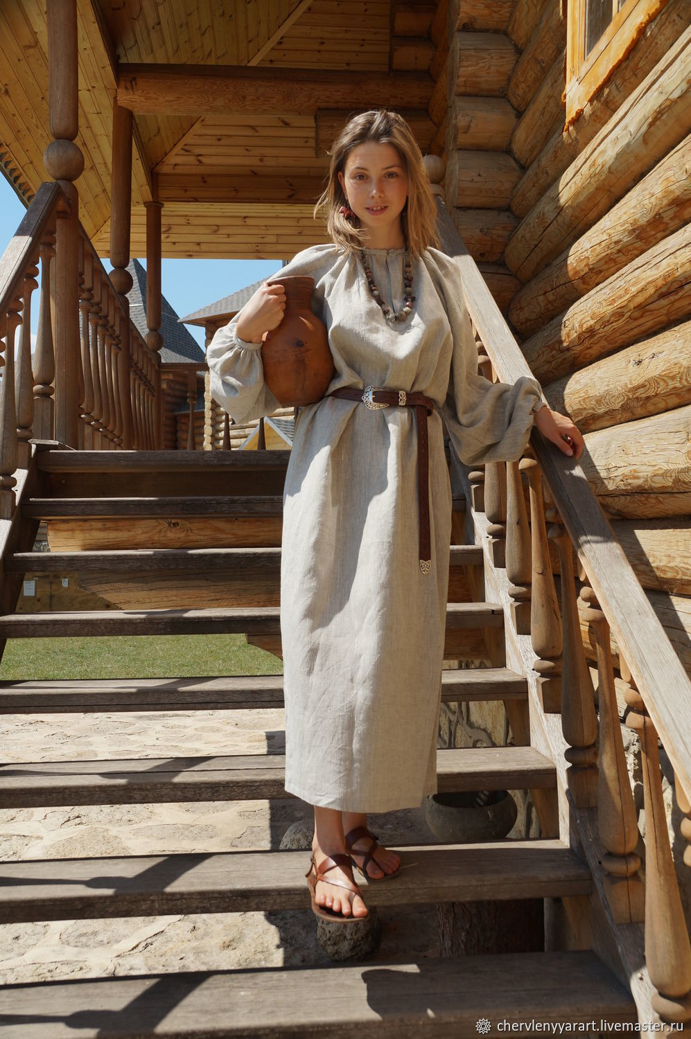 Girls in Slavic costumes in Urmia